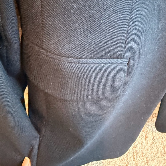 J. Crew Preppy Wool Regent Blazer in Navy Blue (Size 4) - Picture 7 of 11